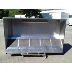 Hotte inox