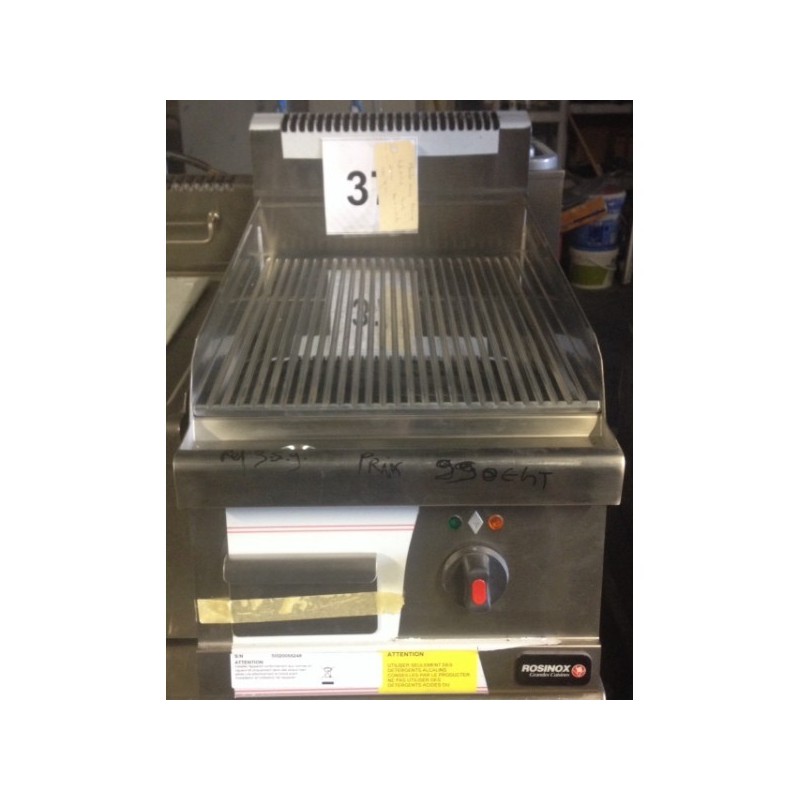 Plancha rainurée Rosinox