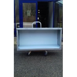 Placard inox mural