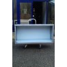 Placard inox mural