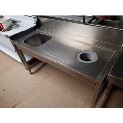 Table entrée de lavage