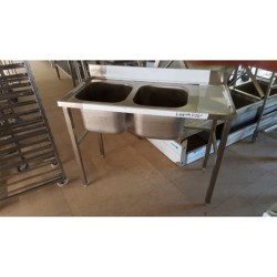 Plonge en inox neuve