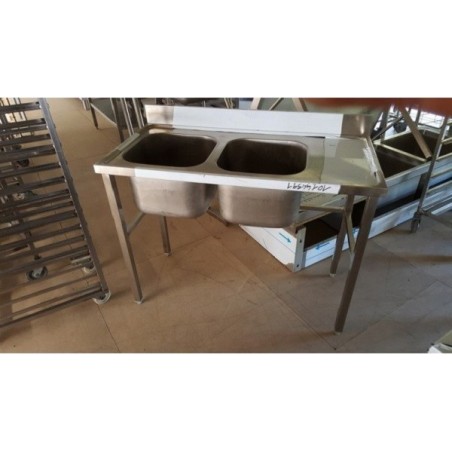 Plonge en inox neuve