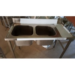Plonge en inox neuve