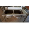 Plonge en inox neuve