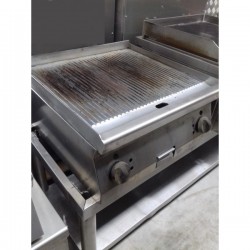 Plancha rainurée