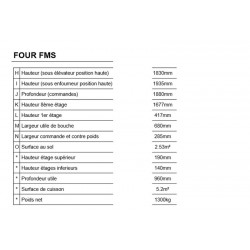 Four à soles 8 étages