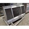 Hotte inox compacte sans moteur