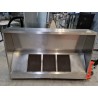 Hotte inox complète