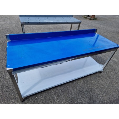 Table inox 160 cm