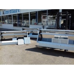 Hotte inox complète