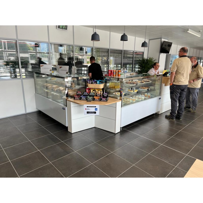 Installations vitrine restaurant et point de vente