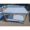 Table inox 120 cm