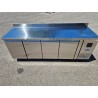 Tour inox 4 portes GN 1/1 positif avec dosseret