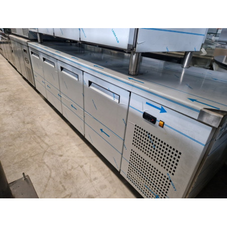 Tour pâtissier inox 4 portes traversant