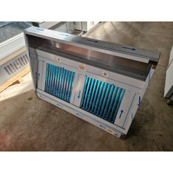 Hotte inox 1m50 sans moteur