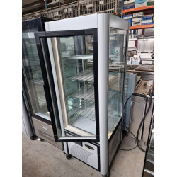 Vitrine négative 4 faces vitrées