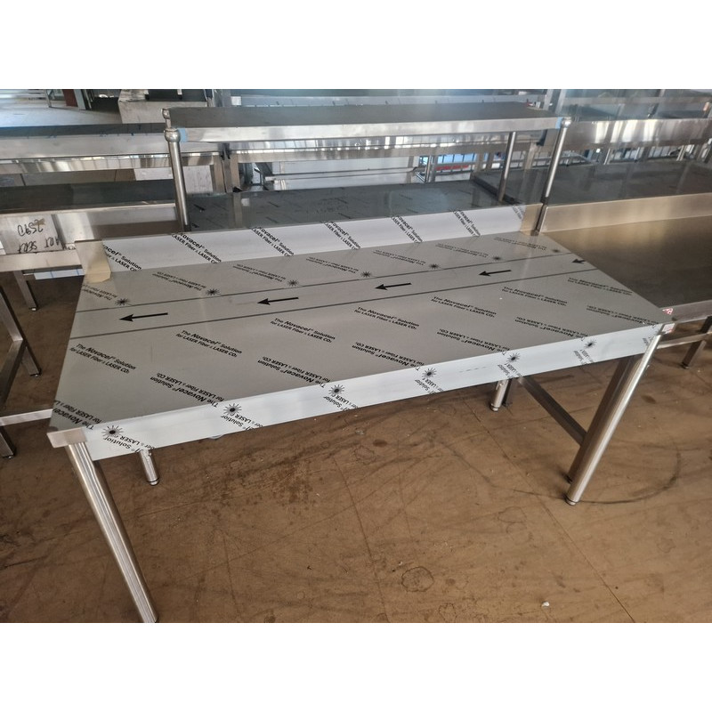 Table inox 160 cm