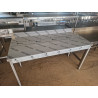 Table inox 160 cm