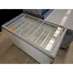 Congélateur bahut vitré