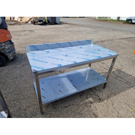 Table inox 150 cm