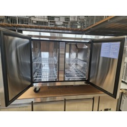 Tour inox 2 portes GN 1/1