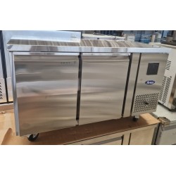 Tour inox 2 portes GN 1/1