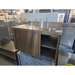 Meuble bas inox 1m20