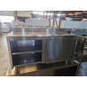 Meuble bas inox 1m60