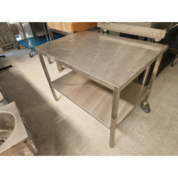 Table inox 100 cm