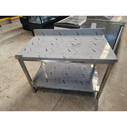 Table inox 120 cm