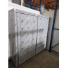 Armoire inox 200cm portes coulissantes
