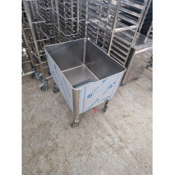 Cuve inox avec robinet de...