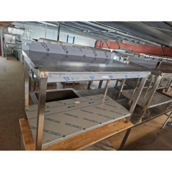 Table inox 140 cm