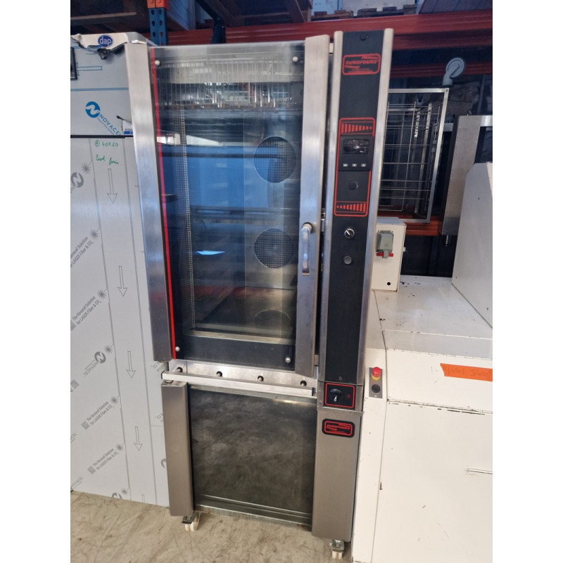 Four ventilé électrique pâtissier Eurofours 10 niveaux 400*600