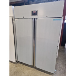 Armoire positive inox 2 portes GN 2/1
