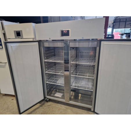 Armoire positive inox 2 portes GN 2/1