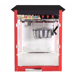 Machine à pop corn sur chariot